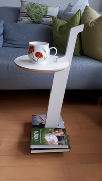 LESESTELLE - Round side table by Tojo Möbel - view 3